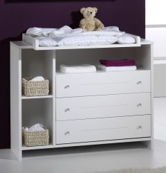 Schardt Eco Stripe Wickelkommode inkl. Wickelansatz