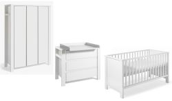Schardt Milano weiss Kinderzimmer 4-teilig mit 3-trg Schrank