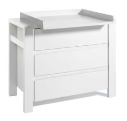 Schardt Milano weiss Wickelkommode inkl. Wickelansatz