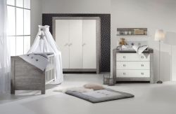 Schardt Nordic Driftwood Kinderzimmer 4-teilig mit 3-trg Schrank