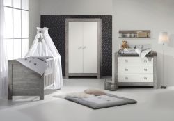 Schardt Nordic Driftwood Kinderzimmer 4-teilig mit 2-trg Schrank
