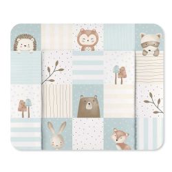 Julius Zöllner Wickelauflage Softy 65x75 Folie Waldfreunde