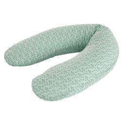 Träumeland Bezug für Stillkissen 190 cm elastisch Kreise mint 