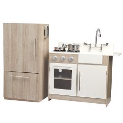 Bayer Chic 2000 Spielküche modern im Holz-Design