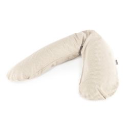 Theraline Stillkissenbezug Bezug für das Original 190 cm Punkte beige