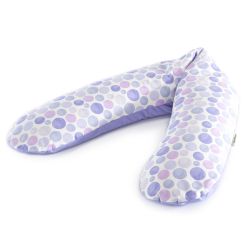 Theraline Stillkissenbezug Bezug für Das Original 190 cm Waterdots Lila