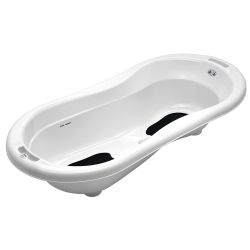 Rotho Babydesign TOP Xtra Badewanne weiss - mit 105 cm länge