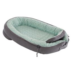 Träumeland Babynest Kuschelnest Kreise mint  