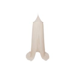 Jollein Baldachin Betthimmel 245 cm Cosy Check - Sand