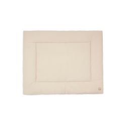 Jollein Krabbeldecke Babydecke 75x95cm Little Waffle - Warm Sand Sand