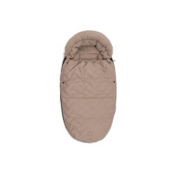 Jollein Fußsack für Kinderwagen / Buggy Embossed - Milky Coffee