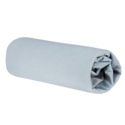 roba Spannbettlaken 40x90 / 45x90 cm 100% Jersey Bio-Baumwolle blau