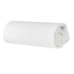 roba Spannbettlaken 60x120 / 70x140 100% Jersey Bio Baumwolle Weiß