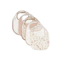 Jollein LätzchenJersey wasserdicht Blumen Bloomy 5er Pack