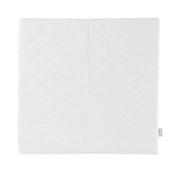 Roba Laufgittermatratze 100x100cm Laufstall-Matratze weiß gesteppt