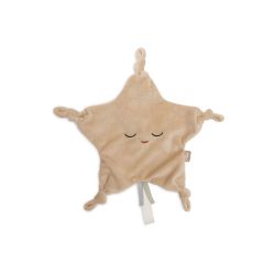 Jollein Schmusetuch Stern Sand Little Star Biscuit