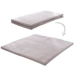 Roba Spiel- & Krabbelmatratze roba Style 60x120cm klappbar zu 120x120cm