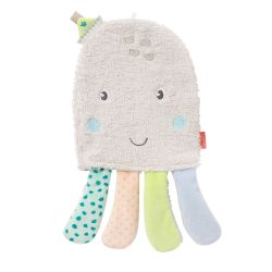 Fehn Waschhandschuh Waschlappen 25 cm Meereskinder Oktopus