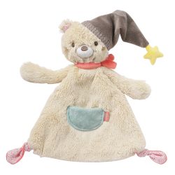 Fehn - Bruno - Schmusetuch Bär - 27 cm
