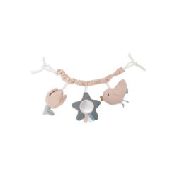 Jollein Kinderwagenkette Blume Vogel Lovely Birds