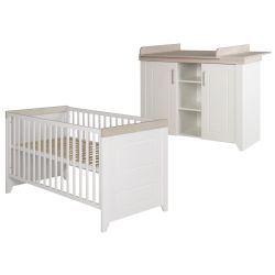 Roba Zimmerset Felicia Kombi-Bett 70x140cm & Wickelkommode