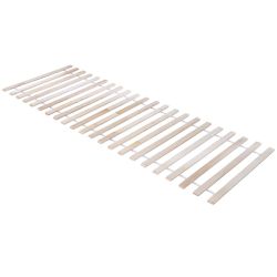 roba Roll-Lattenrost 90 x 200 cm für Montessori Hausbetten Holz natur