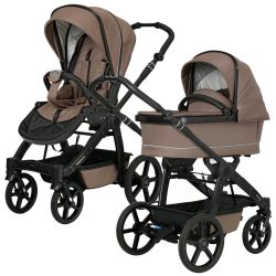 Hartan Kombikinderwagen Rock It Outdoor Set inkl. Babywanne premium toffee