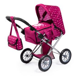 Bayer Design Puppenwagen City Star bordeaux