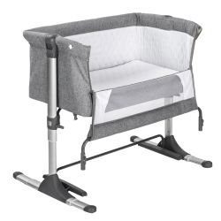Schardt Wiege / Beistellbett Joy Aluminiumgestell inkl. Matratze 85x49 cm