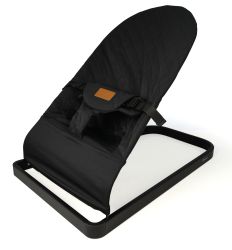 BabyGO Comfort Bouncer Wippe Babywippe bis 9 kg schwarz