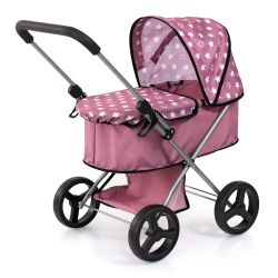 Bayer Design Puppenwagen Go Sterne altrosa