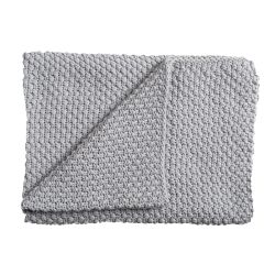 Schardt Baby Strickdecke Babydecke Sunny 75x100 cm, hellgrau