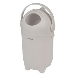Nattou Windeleimer Mülleimer für ca. 25 Windeln Gr.1 Dropy - clay grau