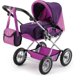 Bayer Design Kombi-Puppenwagen Grande lila
