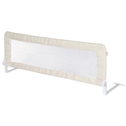Roba Bettschutzgitter Klipp-Klapp 135cm klappbar für Babys & Kinder beige