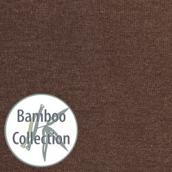 Theraline Bezug für Stillkissen 190cm Stillkissenbezug Melange kastanie Bamboo