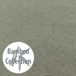 Theraline Bezug für Stillkissen 190cm Stillkissenbezug Melange grün-grau Bamboo