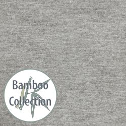 Theraline Bezug für Stillkissen 190cm Stillkissenbezug Melange mittelgrau Bamboo