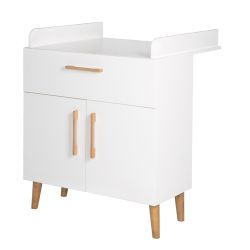 Roba Wickelkommode Mick Wickelansatz 1 Schublade 2 Türen Wickelhöhe 93,5cm
