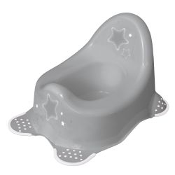 Keeeper Stars Babytopf Töpfchen mit anti-rusch-funktion Cosmic Grey
