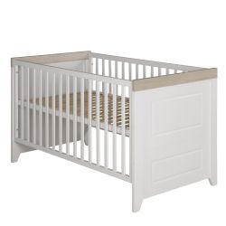 Roba Kombi-Kinderbett Felicia 70x140cm weiß 3 Schlupfsprossen umbaubar