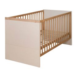 roba Mitwachsendes Gitterbett Jil 70x140 cm Cashmere / Chestnut