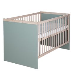 roba Kombi-Kinderbett Selva 70x140 Babybett Reed Green Virginia Chestnut