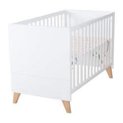 roba 2in1 Beistellbett Leon Schlupfsprossen Beistellfunktion Othello Eiche
