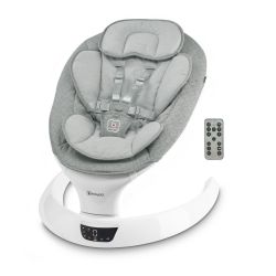 BabyGo Swing Babywippe Schaukelwippe grau