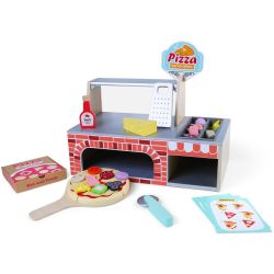 Bayer Chic 2000 Kinder Pizza-Shop aus Holz mit Zubehör