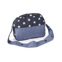 Bayer Chic 2000 Wickeltasche für Puppen - Sternchen navy
