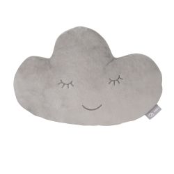 Roba Kids Kuschel- und Dekokissen Wolke Style Silbergrau