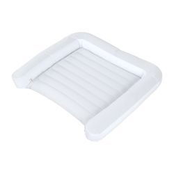 roba Wickelauflage aufblasbar 85 x 75 cm Wickelunterlage wasserdicht weiß