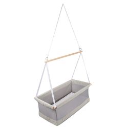 Roba Hängebettchen safe asleep 45x90cm Mesh-Stoff gelochter Matratze